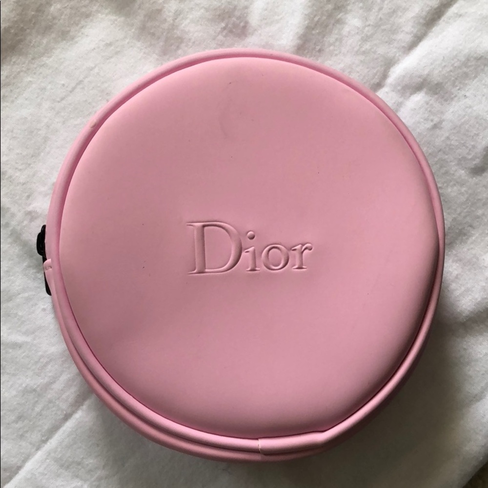 Dior makeup bag